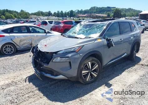 2023 Nissan Rogue Platinum Intelligent Awd from USA, damaged, VIN JN8BT3DD6PW314911